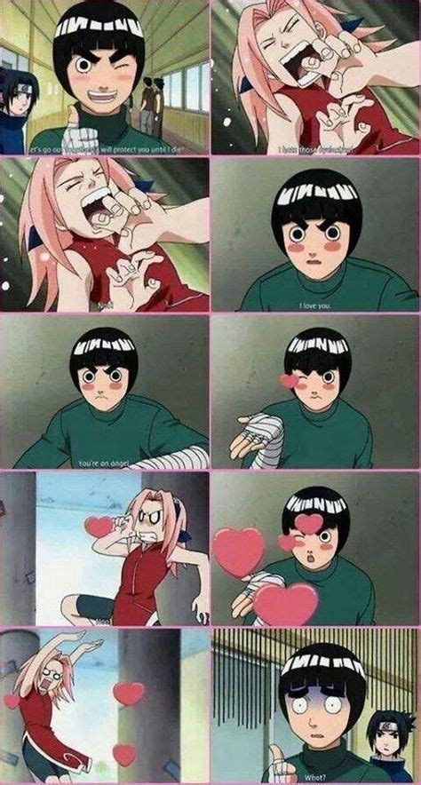 Sakura And Rock Lee ♥ Anime Imagens De Naruto E Naruto