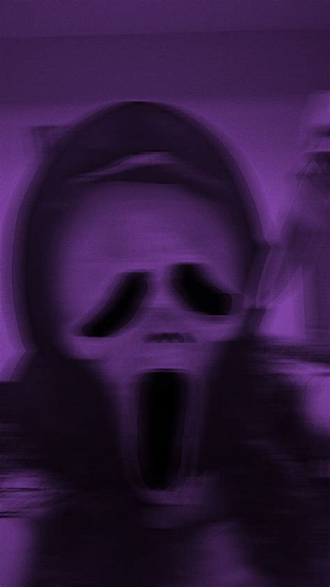 aesthetic scream ghostface purple violet aesthetic dark purple aesthetic lavender