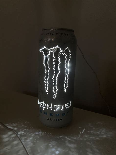 Monster Energy Can Lantern Monster Crafts Monster Cans Diy Monster