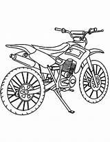 Bmx Coloriage Bikes Getdrawings sketch template