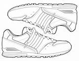 Coloring Pages Shoe Tennis Color Shoes Printable Getcolorings Runni sketch template