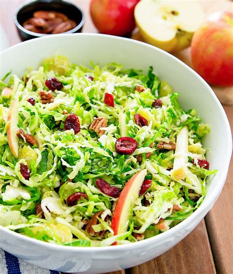 shaved brussels sprouts salad kirbie s cravings