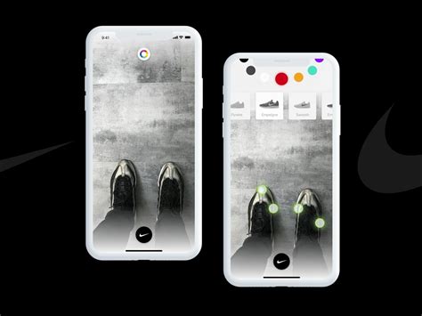 nike id augmented reality sneakers customization  thomas le borgne