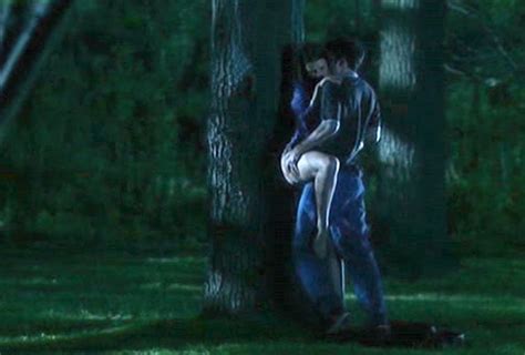 jessica pare sex against a tree in lost and delirious free scandal planet