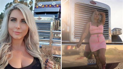 world s ‘hottest truck driver blayze williams hits back after she s