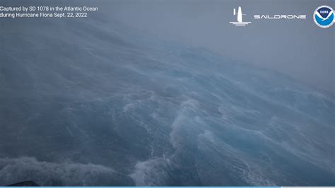 aquatic drone captures images   hurricane fiona miami herald