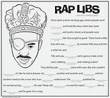 Libs Rap Rappers Hop Hip Rick sketch template