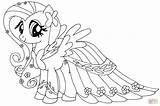 Pony Little Fluttershy Coloring Pages Visit Equestria Girl Painting Kids Drawing sketch template
