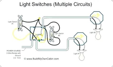 wiring multiple light switches   power source