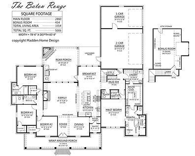 baton rouge madden website madden home design farmhouse floor plans house plans