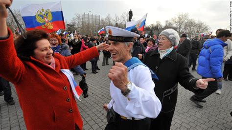 Ukraine Crisis Early Results Show Crimea Votes To Join Russia Cnn