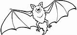 Flying Coloring Bats Bat Drawing Color Luna Getdrawings sketch template