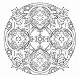 Mandala Mandalas Holiday Dover Viatico Cikk Forrása sketch template