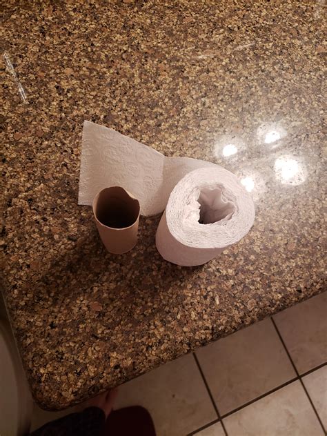my sister takes the roll out of the toilet paper