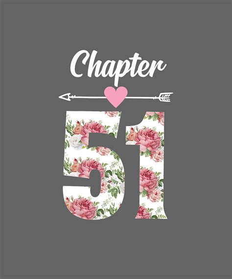 womens chapter 51 years old 51st birthday party costume mommy t shirt