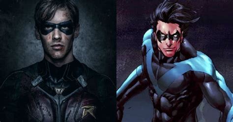 ‘titans Set Videos Show Brenton Thwaites Nightwing In Action Heroic