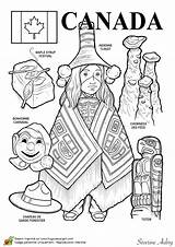 Coloriage Hugolescargot Pays Colorier Imprimer Geography Tipicos Quebec Tradicionales Culturas Danzas sketch template