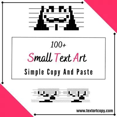 small text art copy  paste