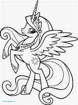 Celestia Drawing Princess Coloring Pages Getdrawings sketch template