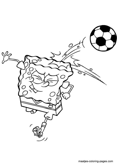 soccer coloring page
