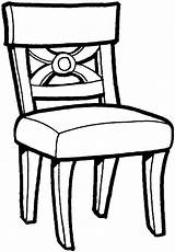 Cadeira Silla للتلوين كرسي sketch template