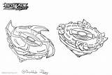 Beyblade Burst Coloring Pages Beyblades Printable Two Kids Color Adults Print Bettercoloring sketch template