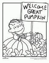 Halloween Snoopy Coloring Pages Charlie Brown Pumpkin Great Getdrawings sketch template