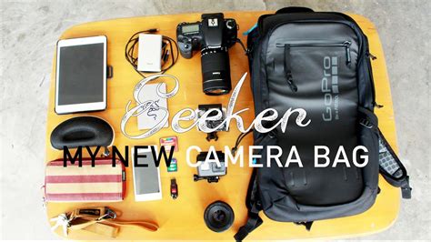 gopro seeker backpack review  test   camera bag youtube