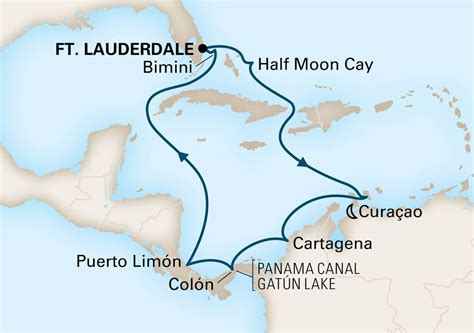 panama canal sunfarer holland america  night roundtrip cruise