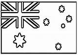 Flags Coloringhome Tunisia Designlooter Zealand sketch template