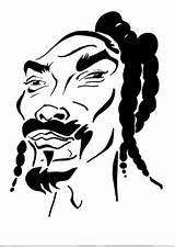 Snoop Dogg Coloring Sketch Drawing Deviantart Print Getdrawings sketch template