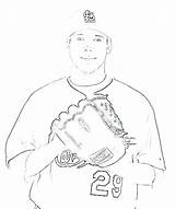 Coloring Pages St Blues Louis Getcolorings Cardinals sketch template