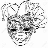 Mask Carnaval Venetian Masks Sablon Carnevale Maszk Masker Masquerade Mascaras Masken Venedig Decoplage Karnevalsmasken Venezianische Veneciana Colorare Venetiaans Venecia Karneval sketch template