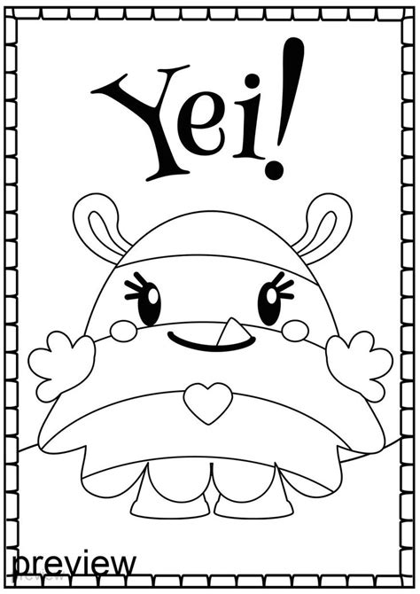 monster coloring pages  kids printable kids activity book