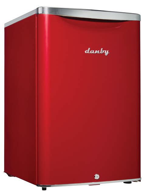 danby  cu ft mini  refrigerator daraldb metallic red walmartcom