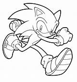 Exe Sonic Coloring Pages Printable Getcolorings Color Drawing sketch template