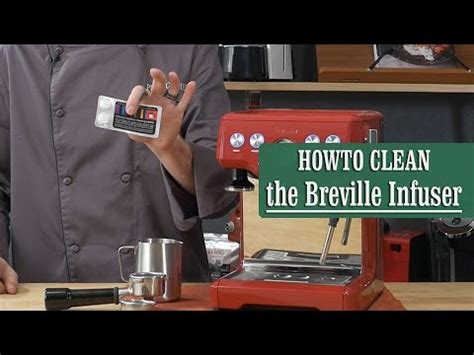 clean breville  infuser espresso machine uncensored youtube