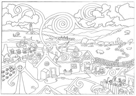 coloring pages  adults  large images