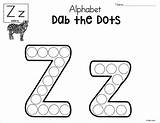 Letter Dot Worksheets Dab Alphabet Worksheet Kindergarten sketch template