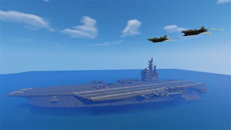 Aircraft Carrier Minecraft Project