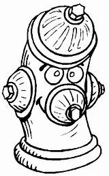 Fire Hydrant Coloring Drawing Pages Getdrawings sketch template