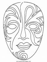 Masken Malvorlagen sketch template