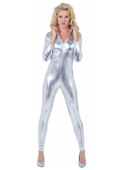 women s spacesuit costume disco costume catsuit costume