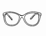 Gafas Occhiali Ulleres Dibuixos Moderni Oculos Colorir Modernes Coloriage Dibuix Verres Imprimir Stampare Coloritou Acolore Colorier sketch template