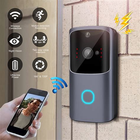 video doorbell 720p wifi smart wireless doorbell hd