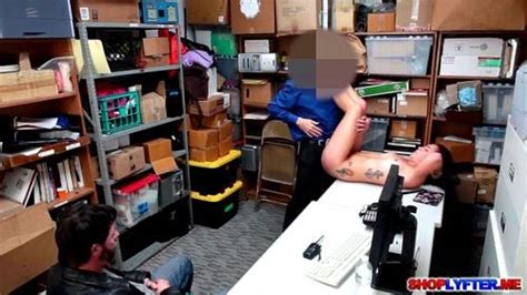 Watch Shoplifting Teen Geneva King Got Punished Office