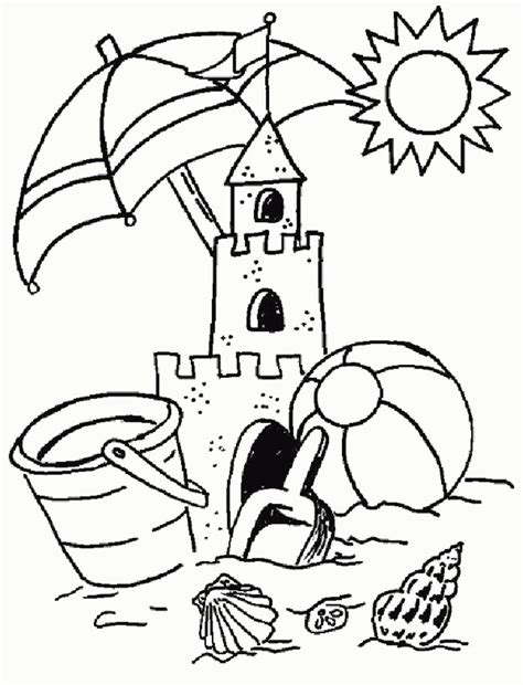 disney summer coloring pages beach coloring pages summer coloring