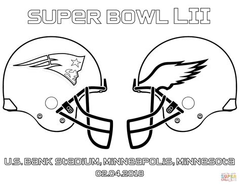 super bowl  coloring page  nfl category select