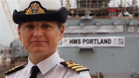 first female navy commander leaves ship amid affair claim bbc news