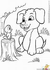 Coloring Pages Golden Retriever Puppy Printable Easter Library Clipart Dog sketch template